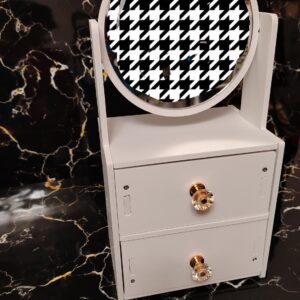 ORGANIZADOR DE MAQUILLAJE CON ESPEJO