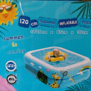 PISCINA RECTANGULAR DE 1.20X85X32cm