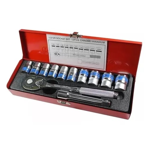 SET DE DADOS CONCHICHARRA 12 PIEZAS CON ESTUCHE