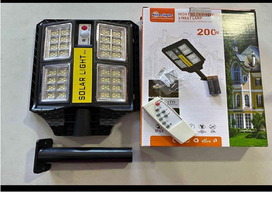 FOCO SOLAR 200W + SOPORTE