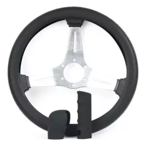 KIT CUBRE VOLANTE COLOR NEGRO