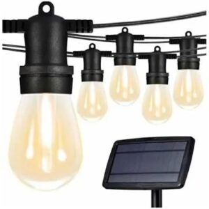 GUIRNALDA SOLAR 10 LED CALIDO 10 Metros