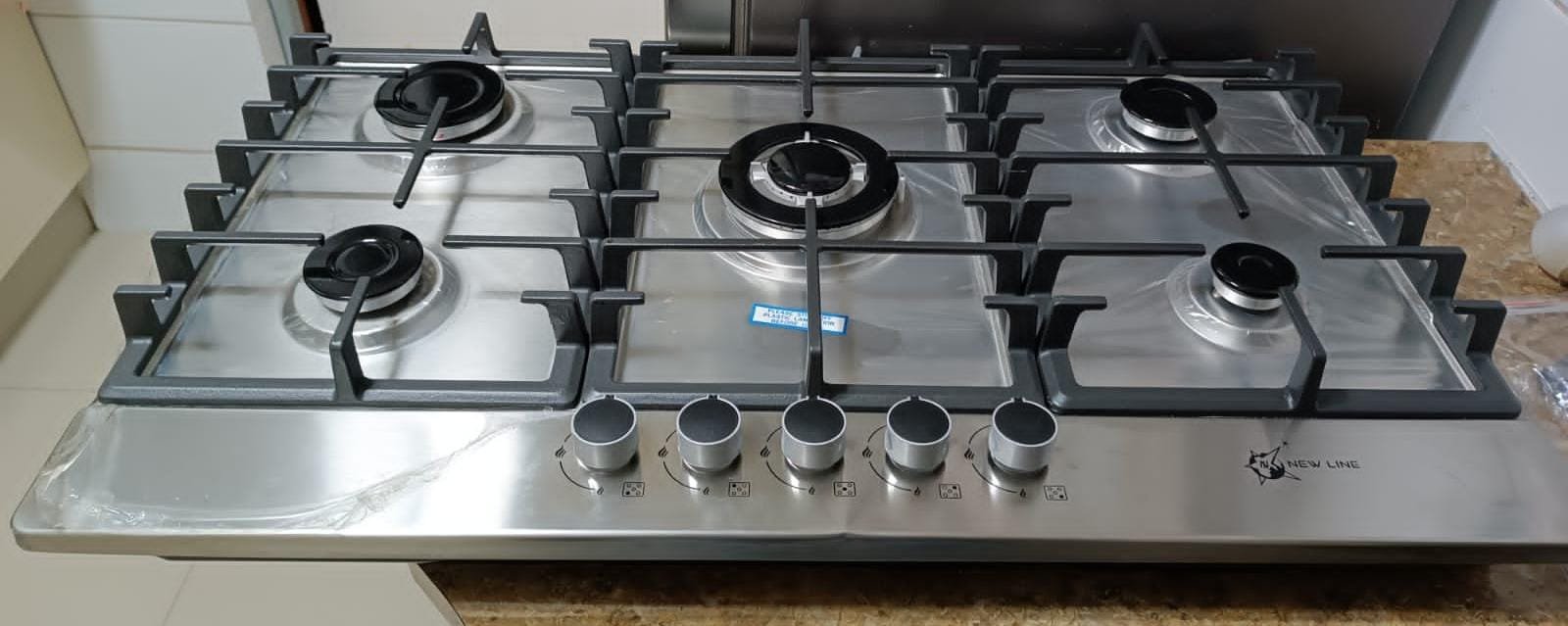 COCINA ENCIMERA A GAS 5 QUEMADORES CON ENCENDIDO ELECTRICO - Image 4