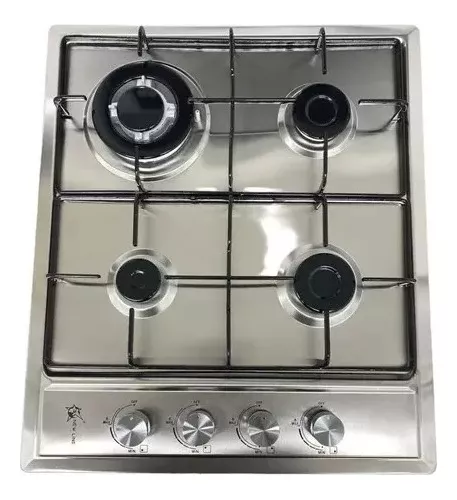COCINA A GAS 4 HORNILLAS ACERO INOXIDABLE CON ENCENDIDO ELECTRICO - Image 3