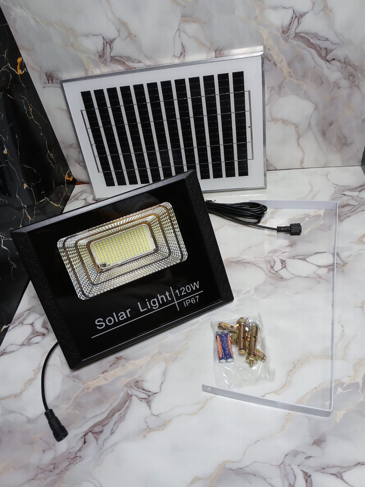 FOCO SOLAR CON PANEL 120W - Image 2