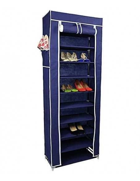 ZAPATERA ARMABLE COLOR AZUL