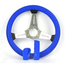 KIT CUBRE VOLANTE COLOR AZUL