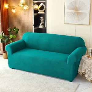 FUNDA CUBRE SILLON ELASTICA 3 CUERPOS TURQUESA