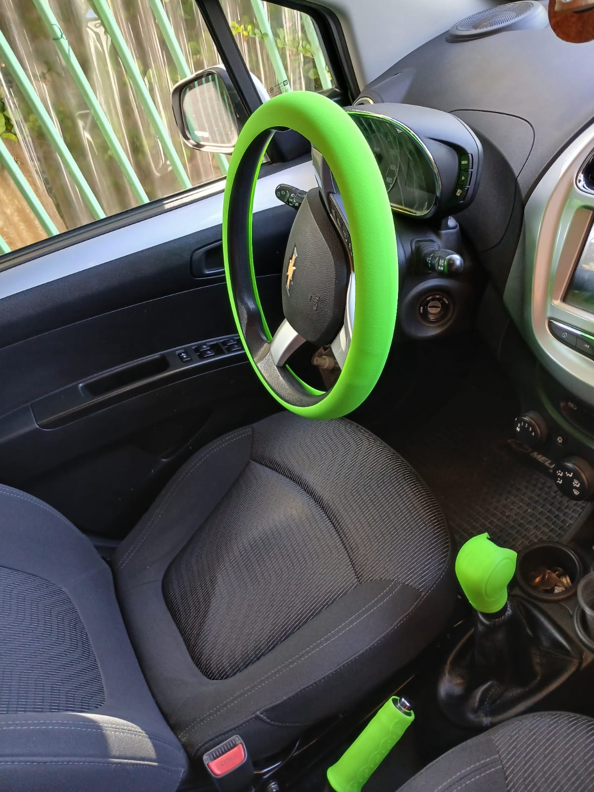 KIT CUBRE VOLANTE COLOR VERDE - Image 3