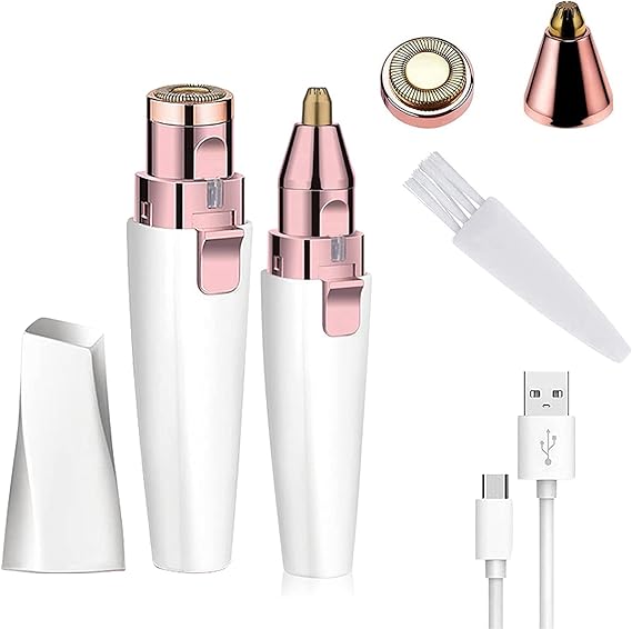 DEPILADORA FACIAL RECARGABLE USB
