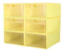 CAJON ZAPATERO X6 AMARILLO