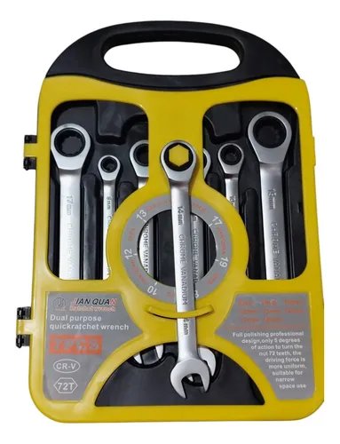 JUEGO DE LLAVES PUNTA CORONA 7 PCS