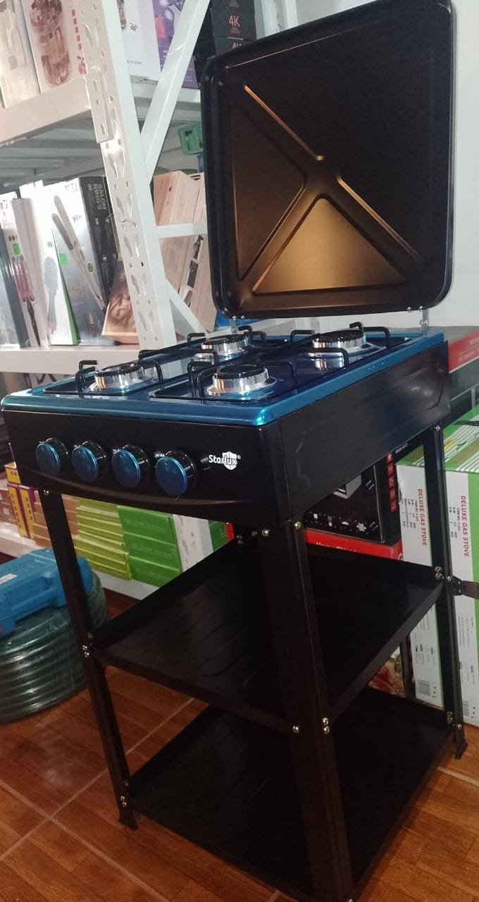 COCINA ENCIMERA 4 HORNILLAS CON ESTANTES - Image 2