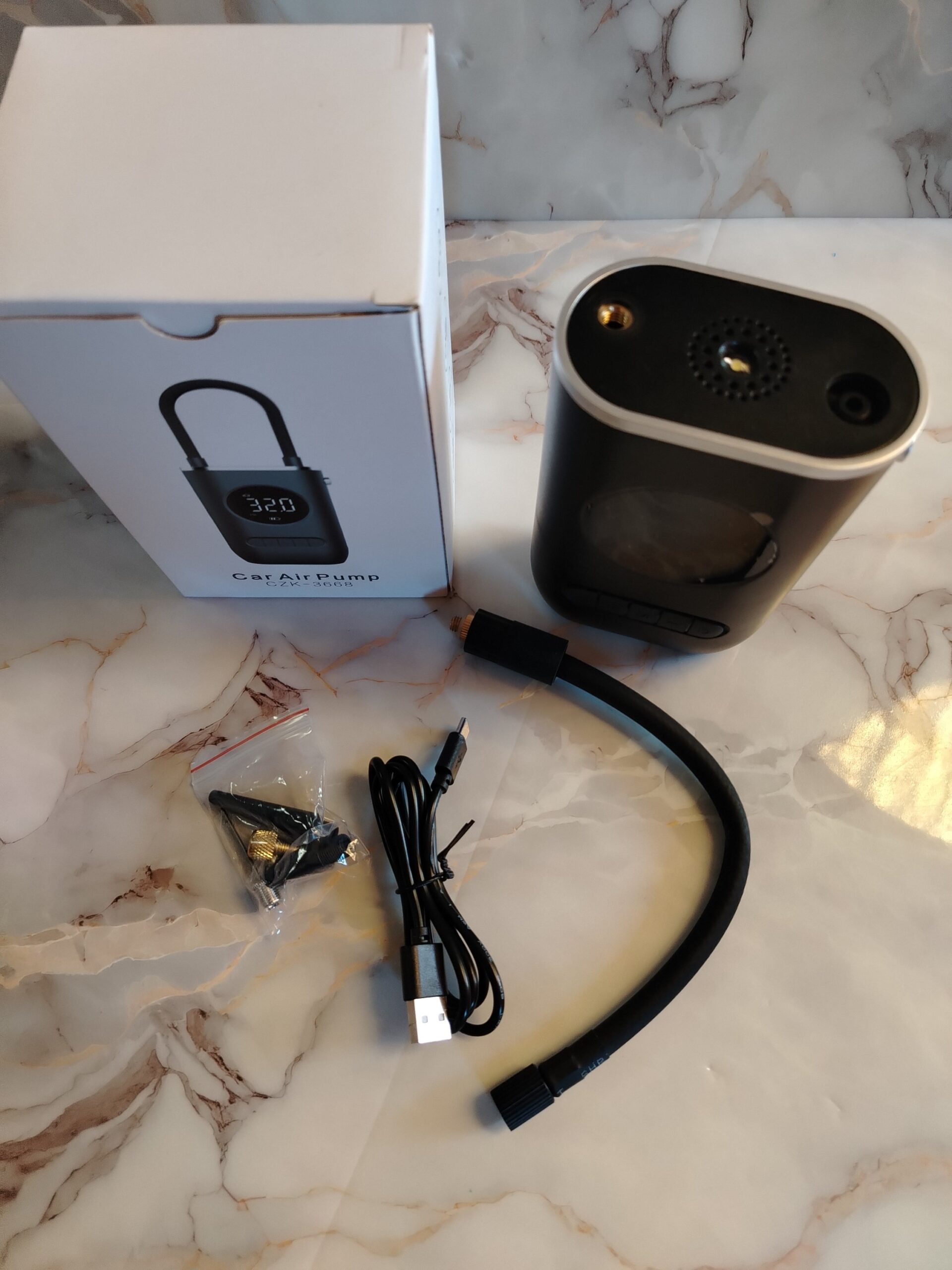 COMPRESOR INALAMBRICO PARA AUTO/ MOTO/BICI - Image 3